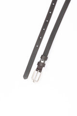 LEATHER BELT-COFFEE