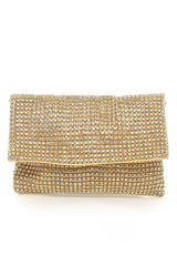 GLAM CRYSTAL EVENING CLUTCH-GOLD