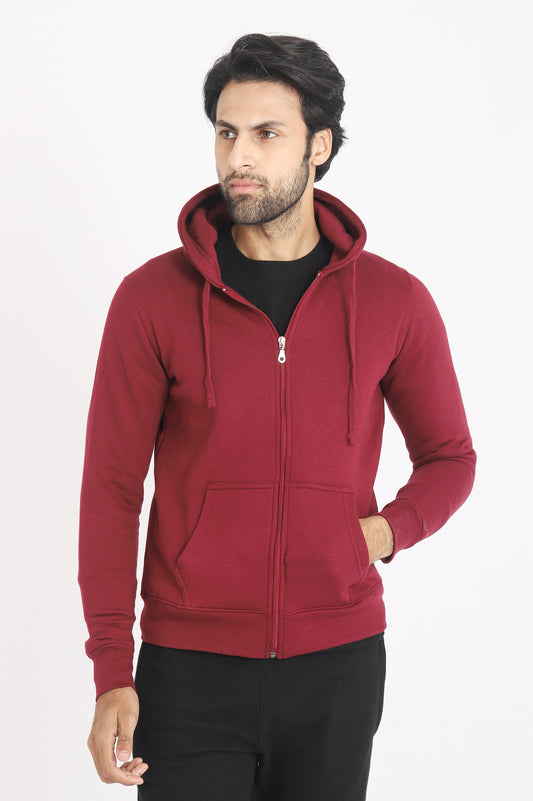 SOFT FLEECE-BURGUNDY
