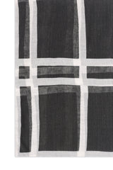 SUMMER COTTON STRIPES-BLACK
