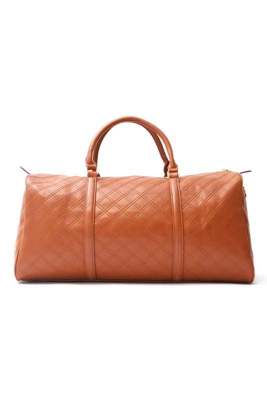 DUFFLE BAG-BROWN