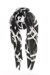 SUMMER COTTON STRIPES-BLACK