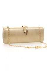 LEAF OVER CLUTCH-GOLD