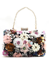 FLORAL BURST-BLACK