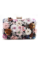 FLORAL BURST-BLACK