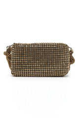 DAZZLING GEMSTONE MINI BAG-GOLD