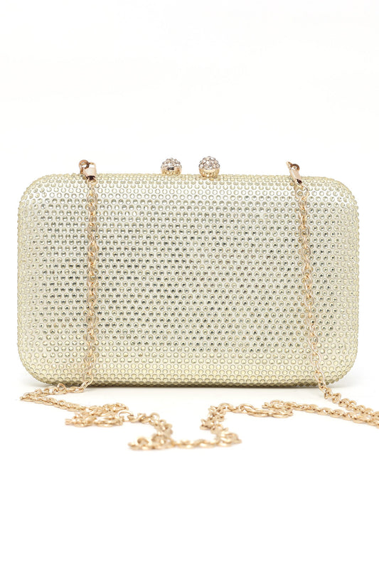 BLING CLUTCH-LT-GOLD