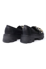 CHUNKY SLIPONS-BLACK