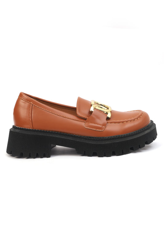 LUG SOLE LOAFERS-CAMEL