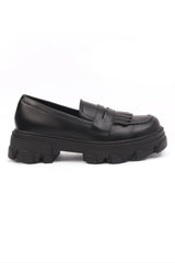 SHINE LOAFERS-BLACK