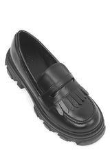 SHINE LOAFERS-BLACK