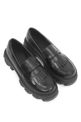 SHINE LOAFERS-BLACK