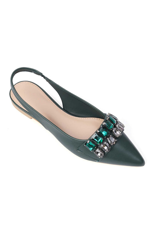 ALLURE MULES-GREEN