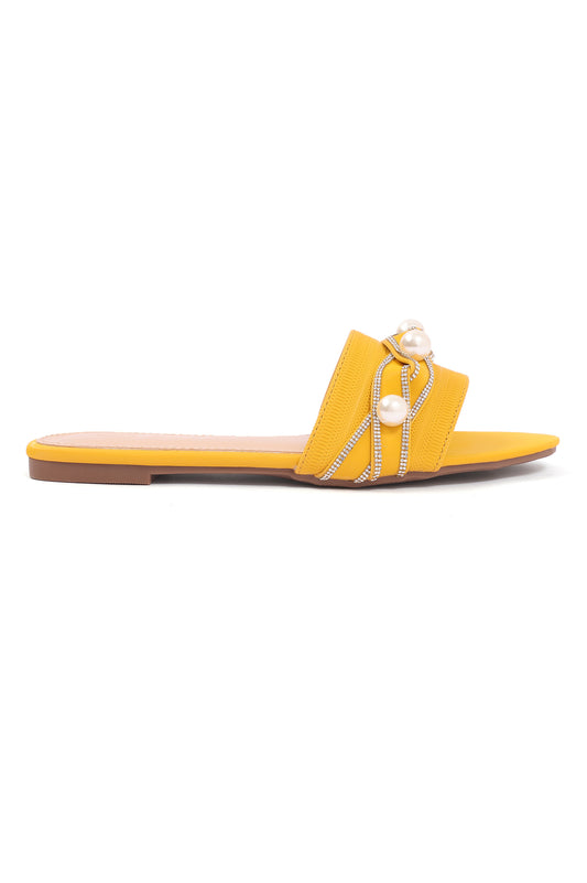 PEARL KNOT-YELLOW