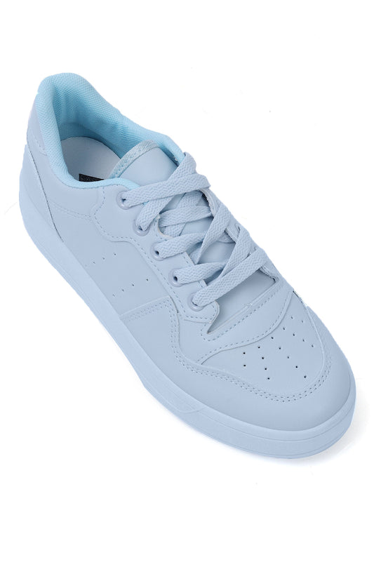 PLATFORM SNEAKERS-BLUE