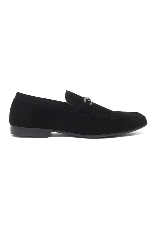 SNAFFLE TRIM LOAFERS-BLACK