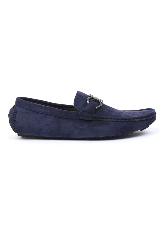 DOTTED LOAFERS-NAVY