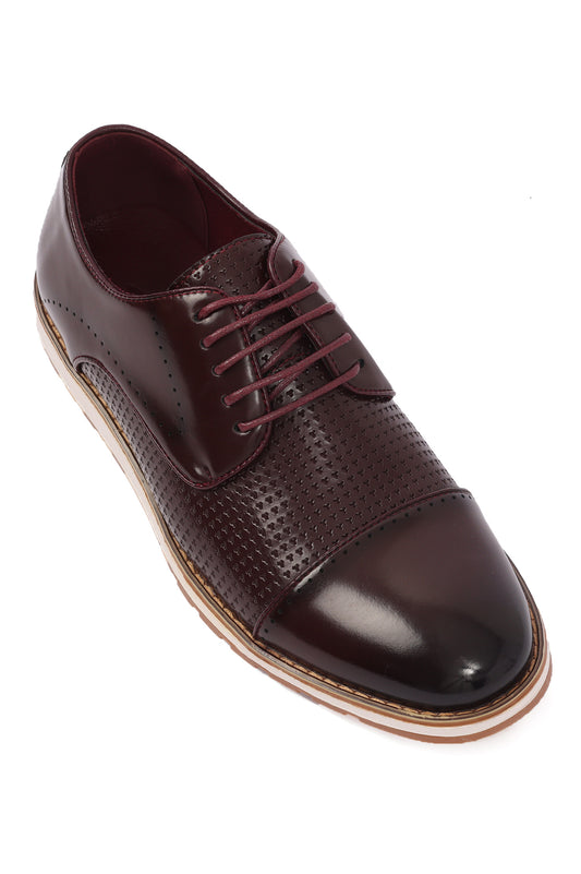 BROGUE SHOES-WINE