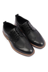 BROGUE SHOES-BLACK
