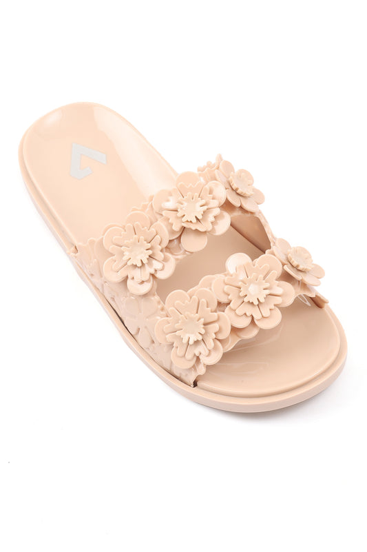 FLORAL SLIDES-NUDE