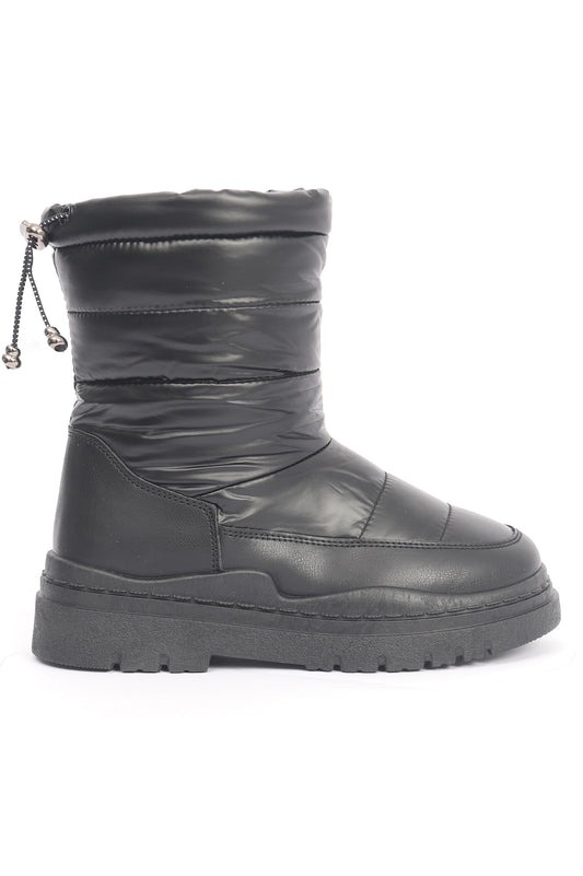 HOLOGRAPHIC BOOTS-BLACK