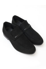 BANDED LOAFERS-BLACK