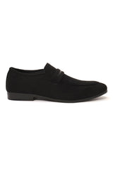 BANDED LOAFERS-BLACK
