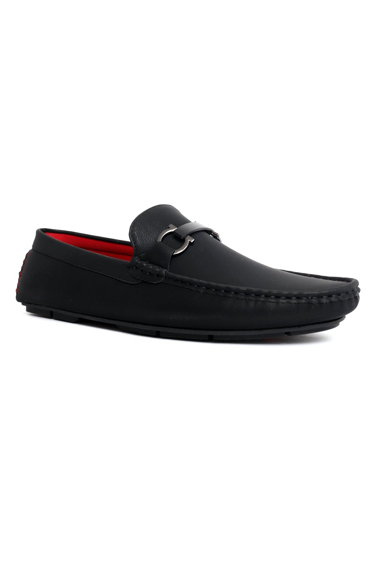 NUBUCK LOAFERS-BLACK