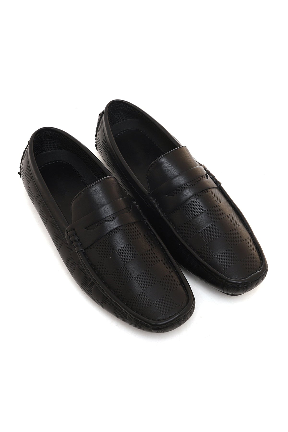 CHECKERED DRIVERS-BLACK