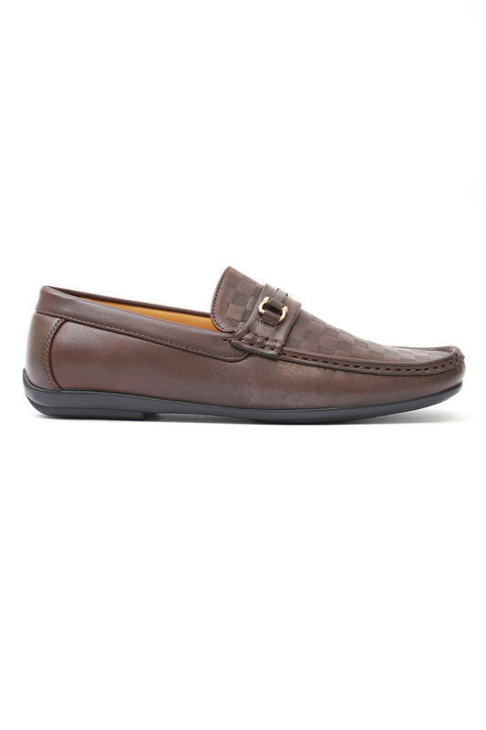 VANTAGE DOT TASSEL MOCS-COFFEE