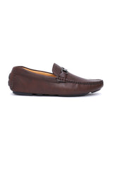 BUCKLED LOAFERS-COFFEE