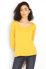 BASIC TSHIRT-YELLOW