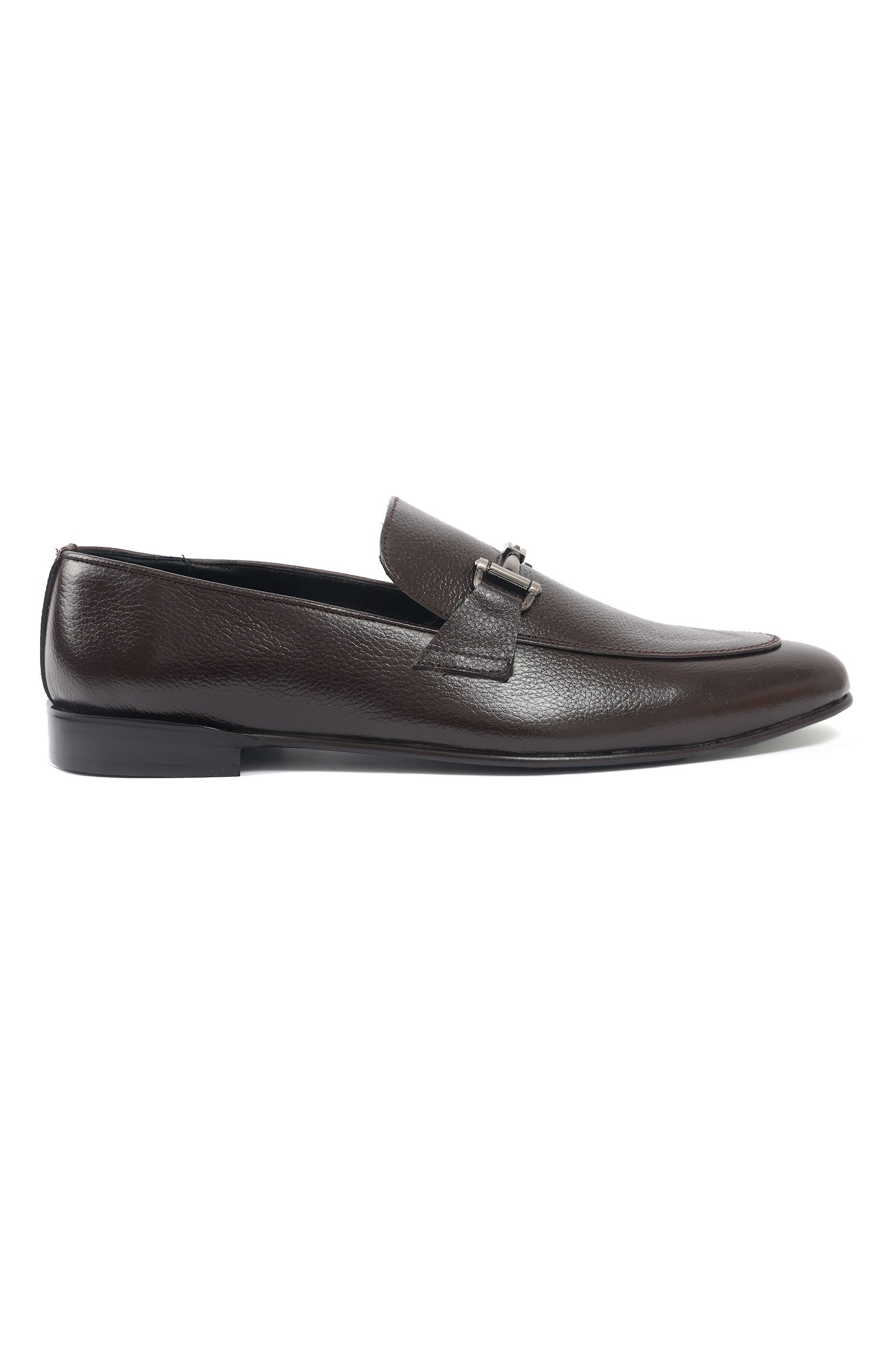 LEATHER LOAFERS-COFFEE
