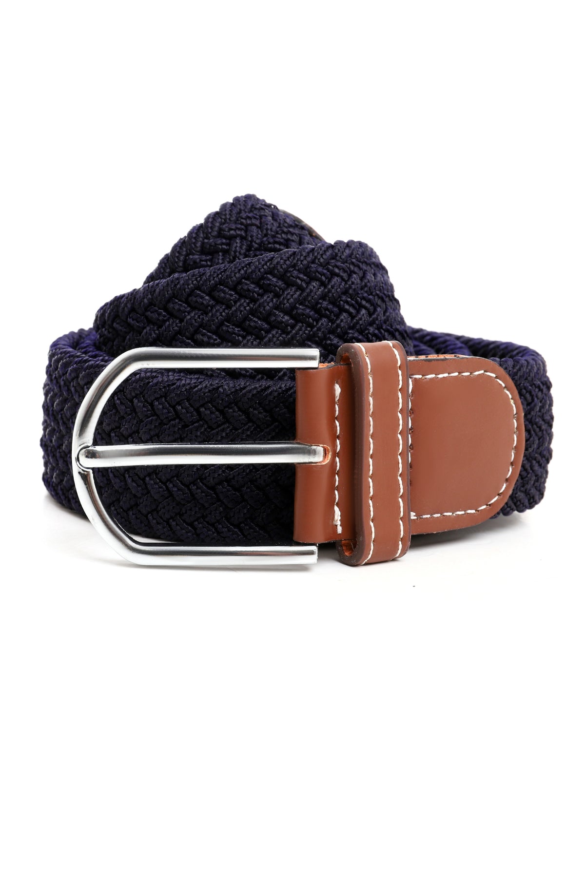 FABRIC BELT-BLUE
