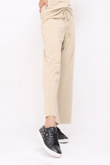 COTTON PAJAMAS-BEIGE