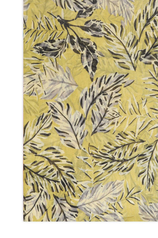LEAF PRINT SCARF