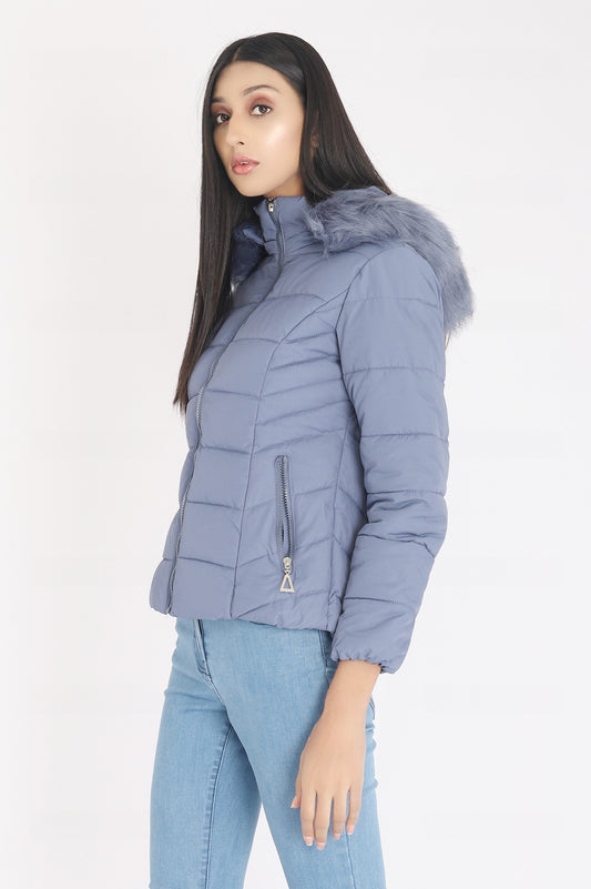 ZIP FRONT POCKET-SKY-BLUE