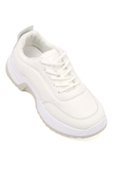 CHUNKY SNEAKERS-WHITE