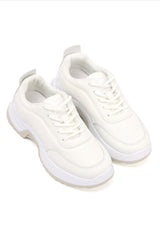 CHUNKY SNEAKERS-WHITE