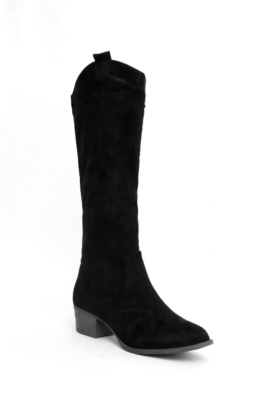 HIGH BOOTS-BLACK