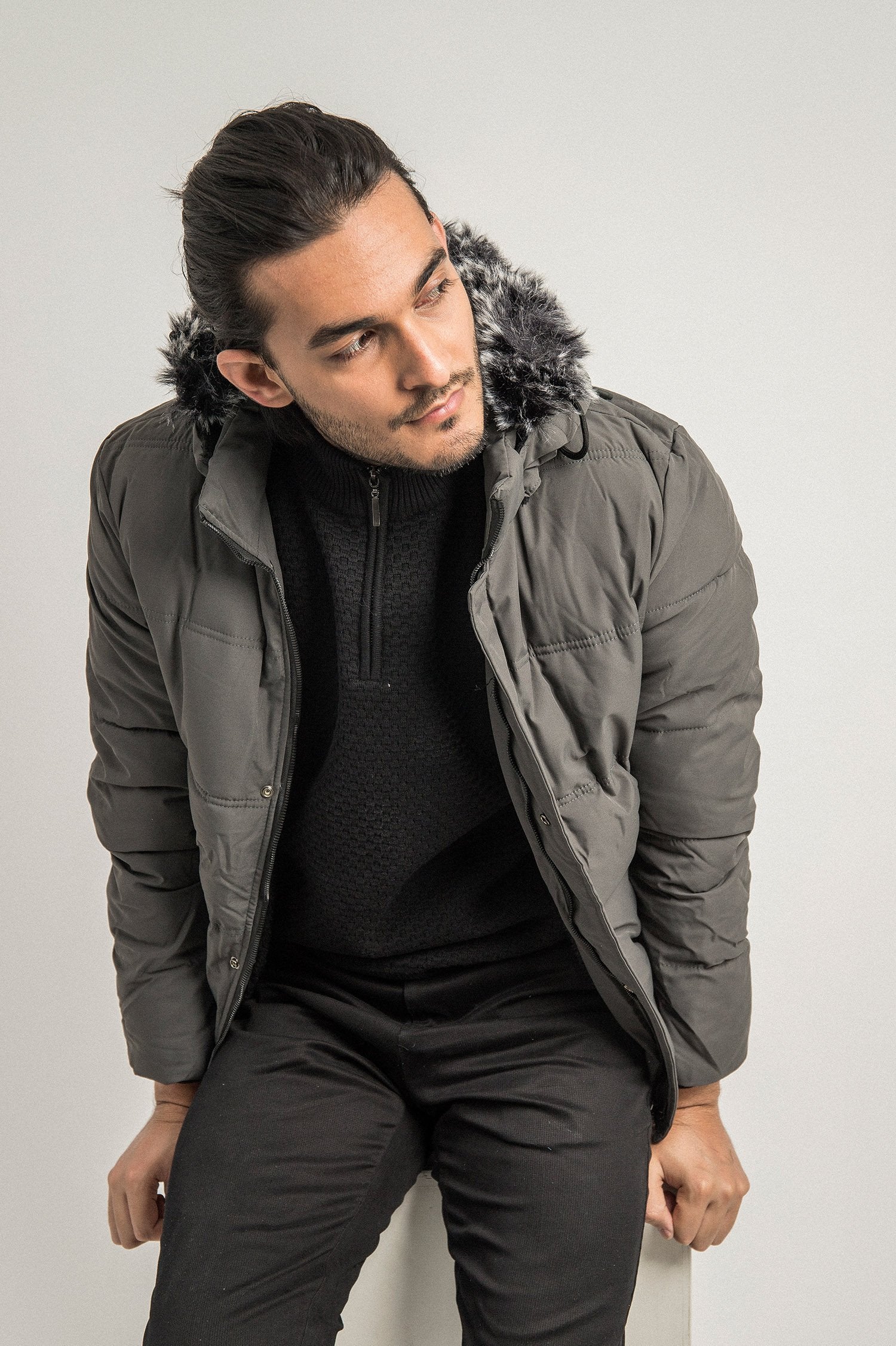 ESKIMO PARKA-GREY – Almas