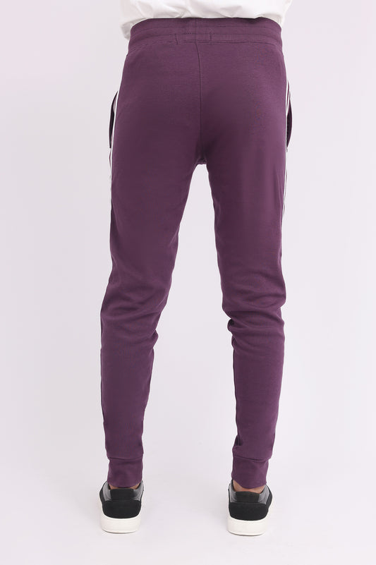 STRIPED PAJAMA-PURPLE/WPW
