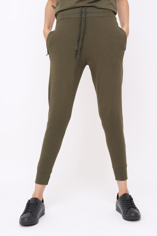 WOMEN JOGGER PANT-OLIVE